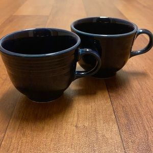 Fiestaware Cobalt Teacups